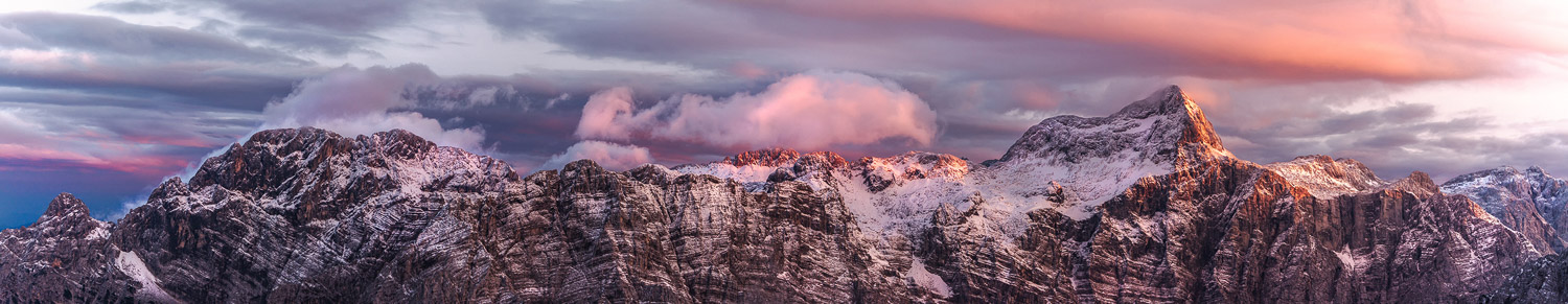 slovenian mountains panorama