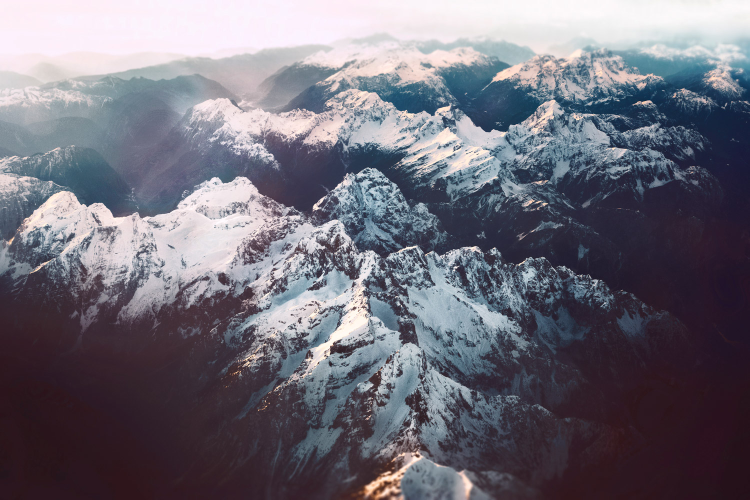 aerial photography mountains triglav national park slovenia