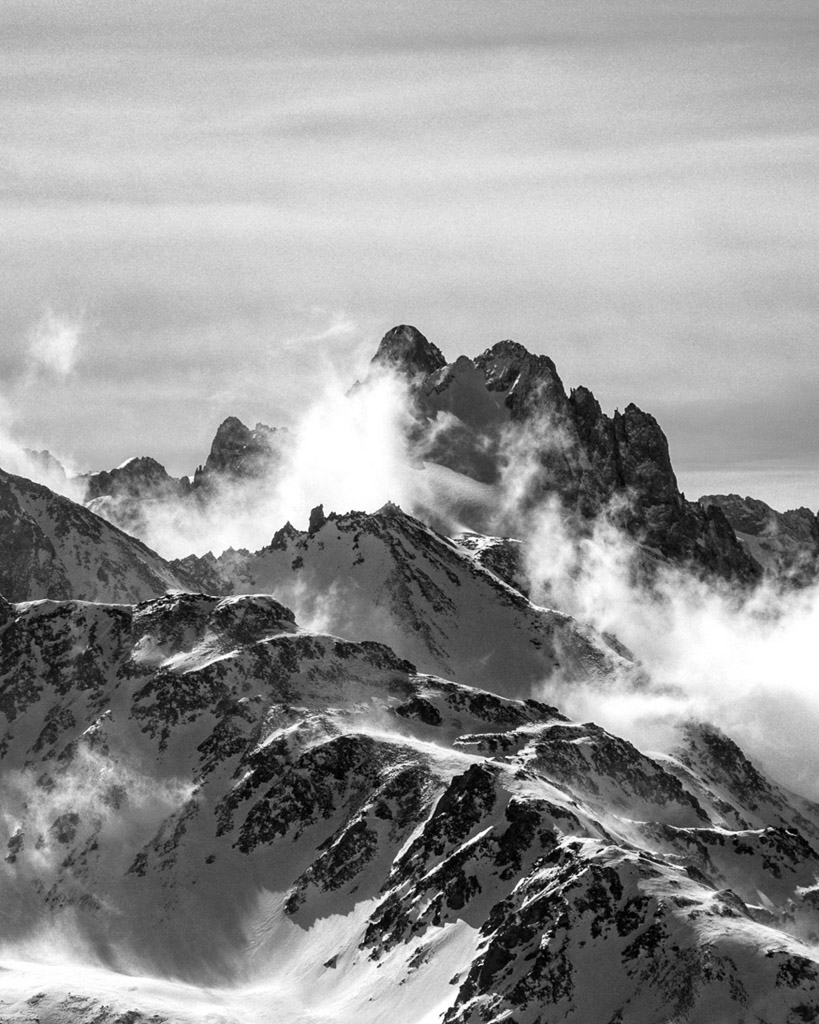 winter snow covered mountain cloudy france alpine photographer